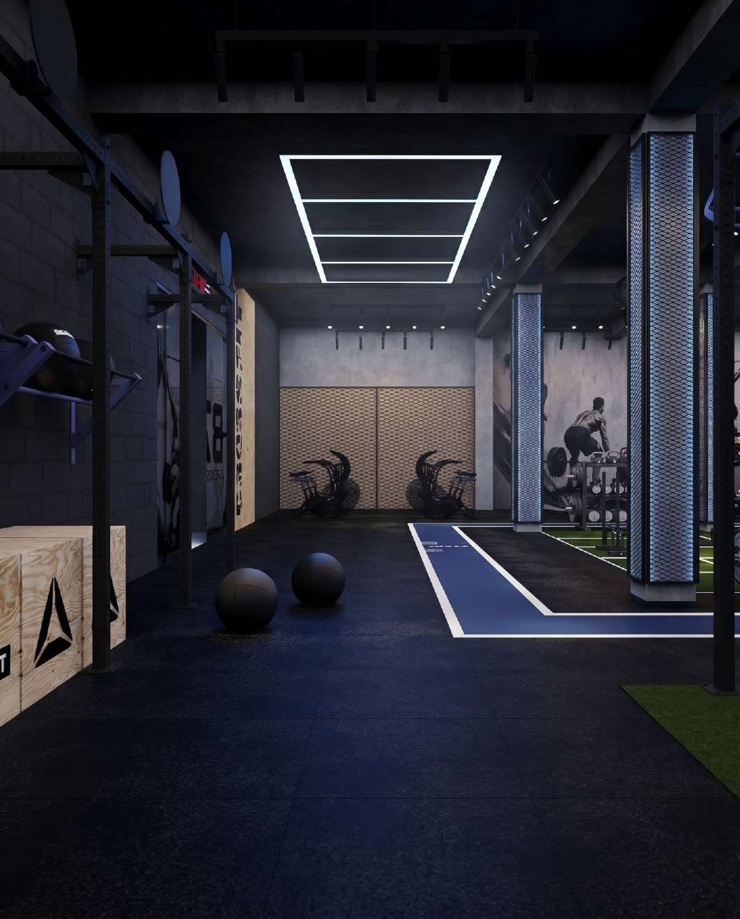 Fight-зона клуба B7GYM